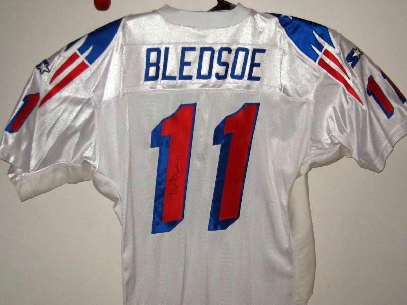 drew bledsoe mitchell and ness jersey